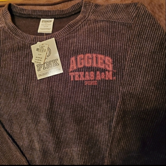 PINK VS AGGIES TX Collegiate Collection Sweatshirt - Picture 2 of 4